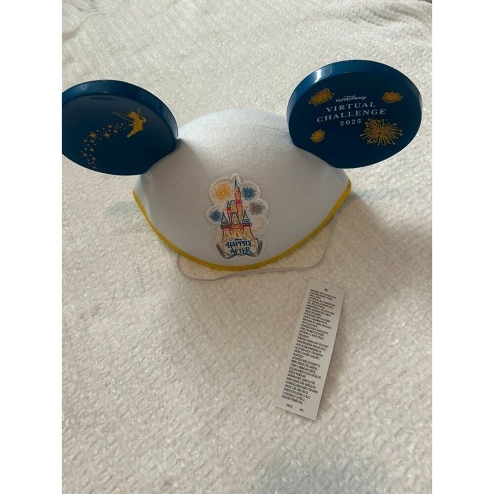 New Run Disney Virtual Challenge 2025 Happily Ever After Mickey Ears Collectible